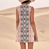 Sommerkleider für Damen, lockerer Strandurlaub, lässig, ärmellos, Sommerkleider mit Taschen, Tankkleid