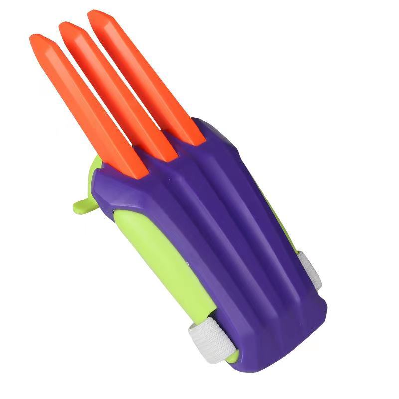 Genuine Goods Radish Claw Claw Decompression Toy Net Red Creative Retractable Cool Catapult Trick Decompression Toy