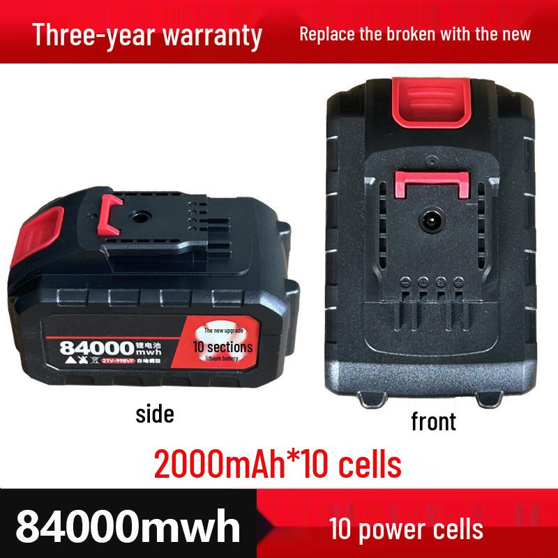 21V Rechargeable Handheld Drill with Large Capacity Lithium Battery