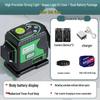 Yilong 12-Line Green/Red Infrared Laser Level with High Precision and Auto-Leveling for Outdoor Wall and Floor Use