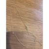 Used ete K10 0.06ct diamond necklace