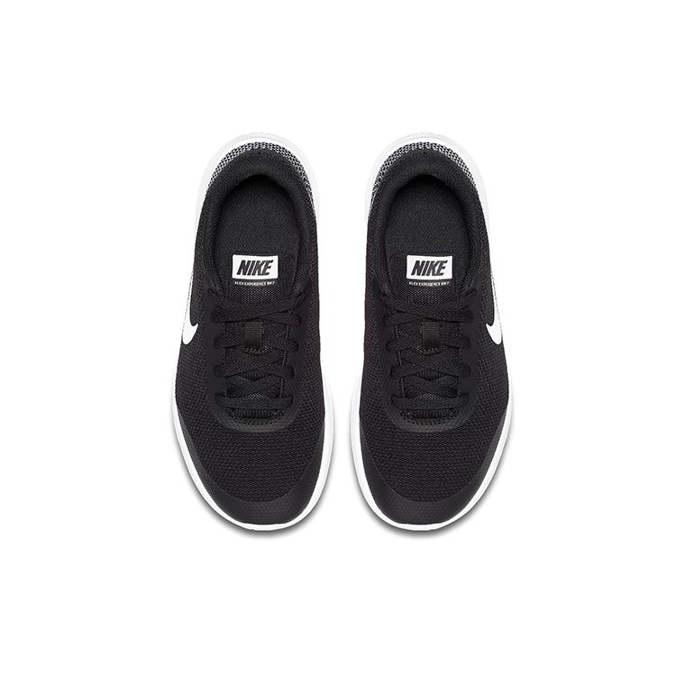 Nike Flex Experience RN 7 Comfortable Fabric Shock Absorption Breathable Low-Top Casual Running Shoes Women Sneaker Black White 943284-001