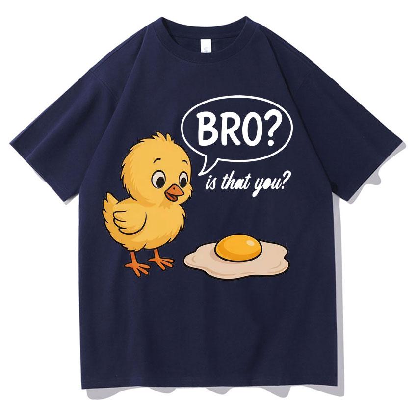 That You Funny Chick and Egg T Shirt Pop Casual Tops Hot Sale Crewneck Tshrit Unisex Breathable Comfortable Gothic Tee Teenagers