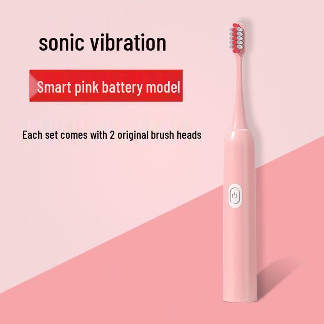 Waterproof Sonic Electric Toothbrush: USB Rechargeable, Soft Bristles, 5 Modes, Suitable for Couples
