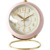 Nordic Office Desktop Small Alarm Clock Student Bedroom Bedside Mute Digital Personality Simple Tabl