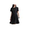 FILA Golf Series Loose Soft Comfortable Short Sleeve Dress With Shorts Women dresses A11W535310F-BK