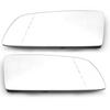 2PCS Side Rearview Heated Mirror Glass for BMW 5 Series E60 520d 520i 523li 525li 530li 2004 - 2007 51167065081 51167065082