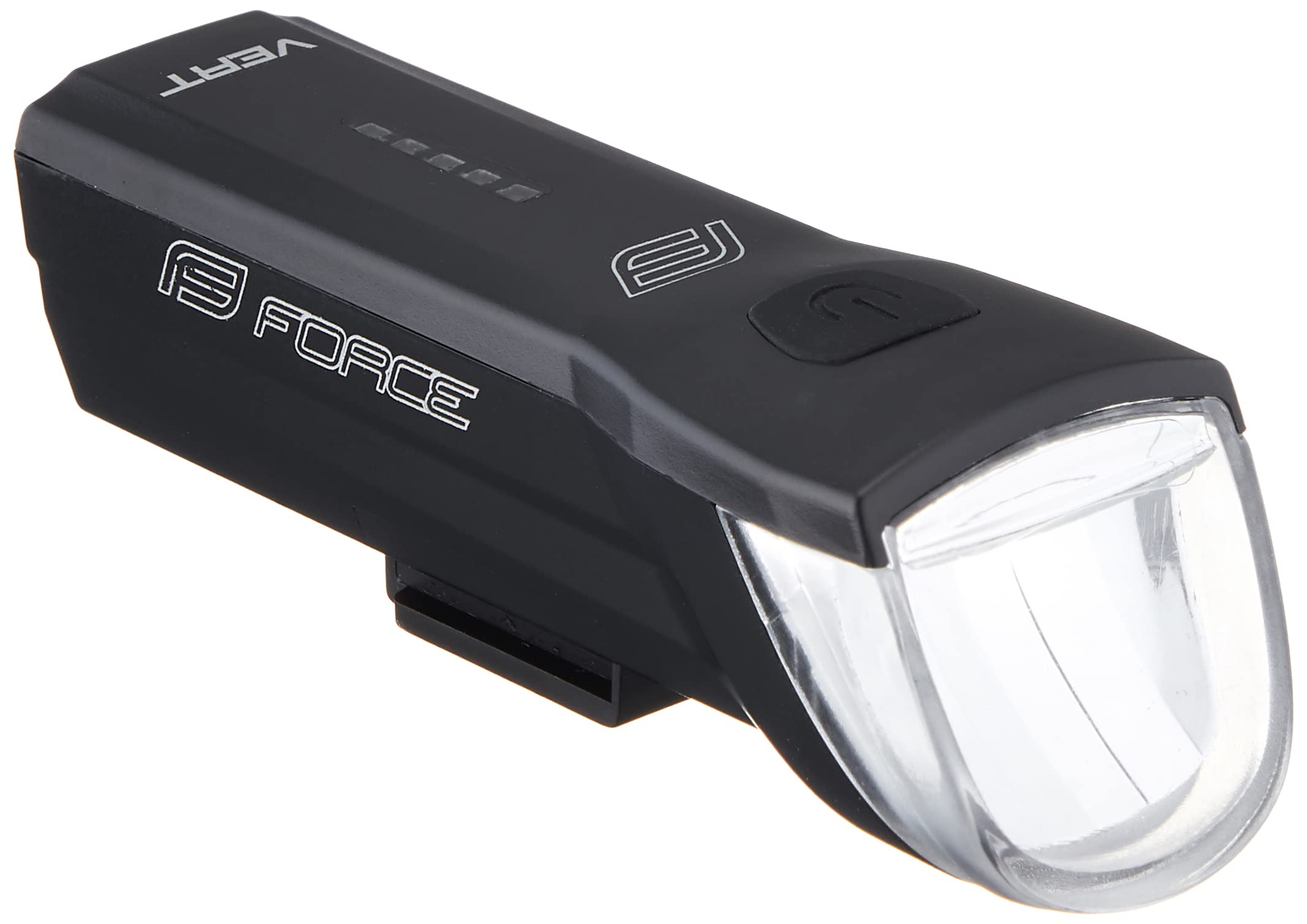 

FORCE VERT Bicycle 110 USB 80108 Headlight, Lumens, Rechargeable, Black,