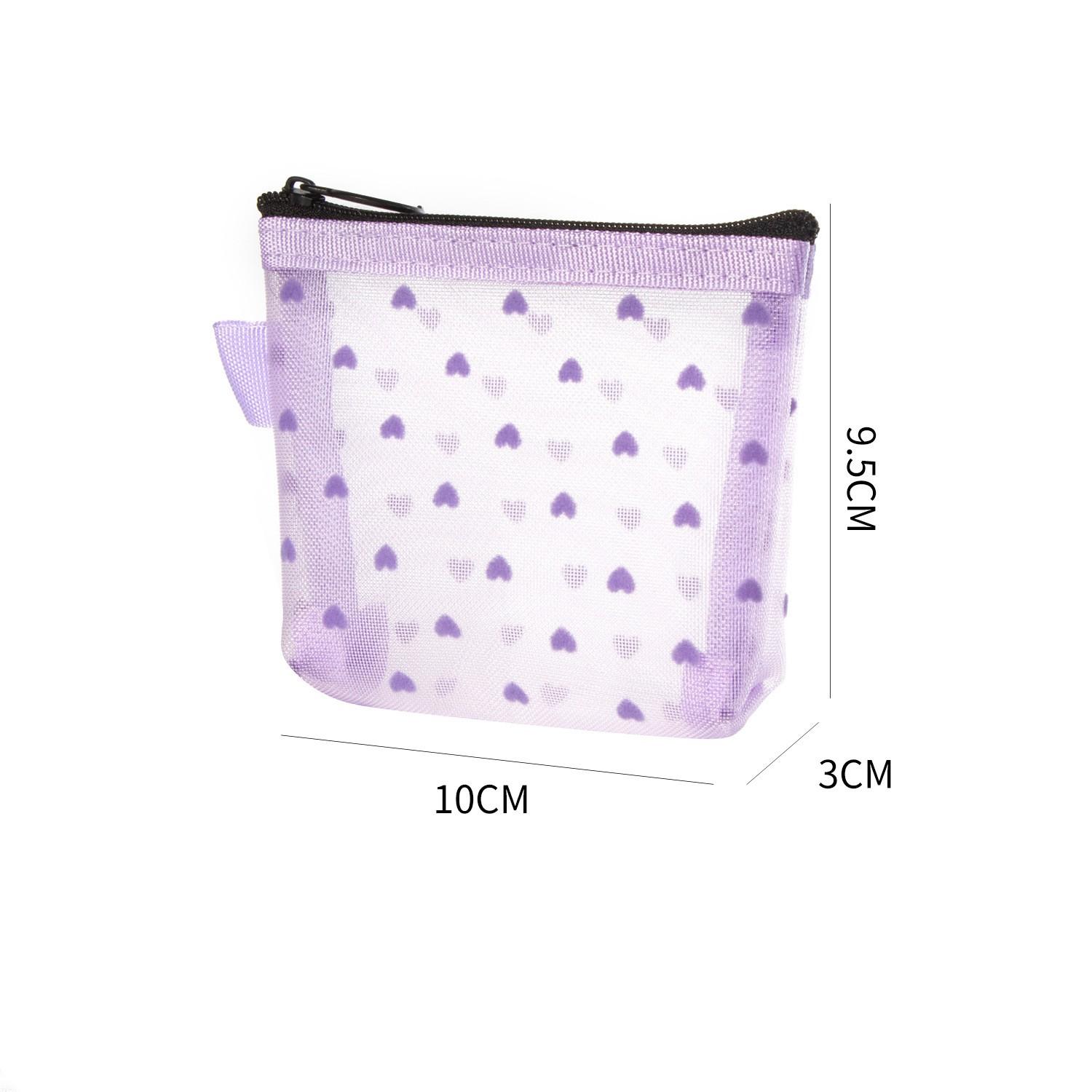 

Студентська багатофункціональна переносна дихаюча прозора візуальна сумка для зберігання косметичних сумок зі сіткою таро