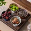Ceramic High Footed Bowl Ice Cream Cup Dessert Plate Snack Bowl Sasebo Bowls Fruit Plate Candy Platter Dim Sum Dish Cake Plates