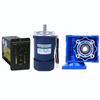 120W Worm Gear Reducer Motor 220VAC 5IK120RGN RV40 Speed Controller for Office Equipment