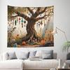Wall Decor Blanket Beach Throws Funny Banner Poster for Dorm, Bedroom, Living Room Boho Tree of LIfe Tapestry Backdrop Wall