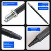 Double Head Broken Spark Plugs Extractors With Reverse-threaded For Automotive Engine Maintenance And Emergency Repair