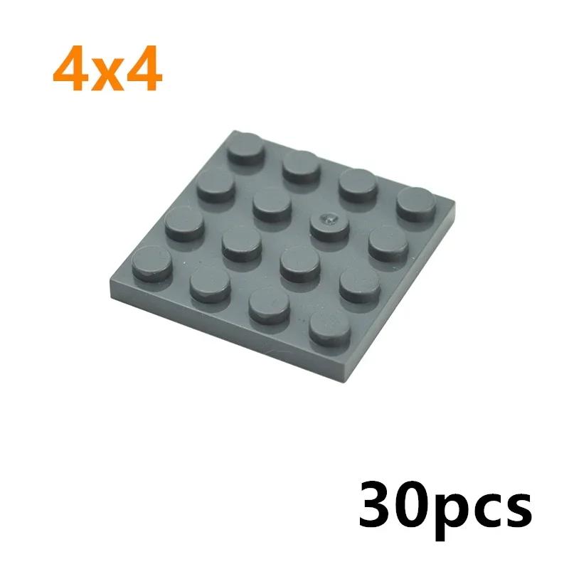 

DIY Thin Figures Building Blocks 4*4 Dots Bricks 30PCS Size 4x4 Dots Compatible With 3031 Educational Creative Toys for Children