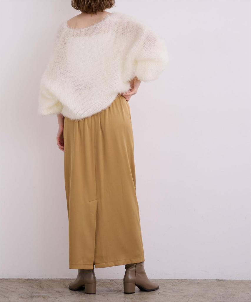 Dein warmer enger Rock BGXN2268 Groß Kamel Fleecegefüttert Damen