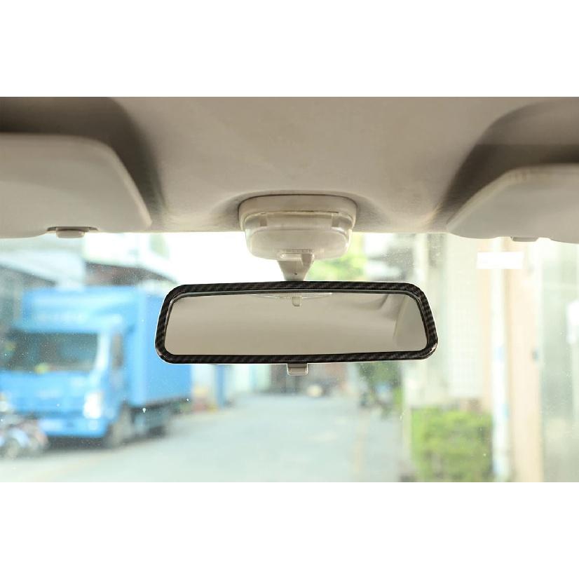Car Interior Rearview Mirror Trim Cover Stickers Accessoroies for Suzuki Jimny JB23 JB43 JB64 JB74 2007-2018    2022