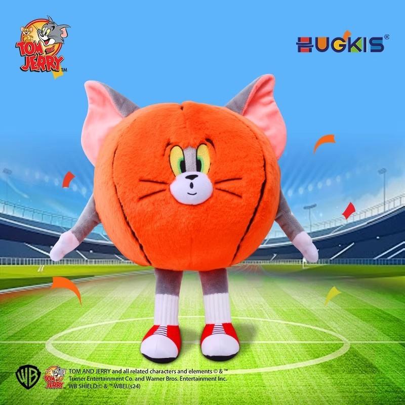 Tom And Jerry Tennis Baseball Basketball Plush Keychain With Rebound Soft Material For Kids And Fans