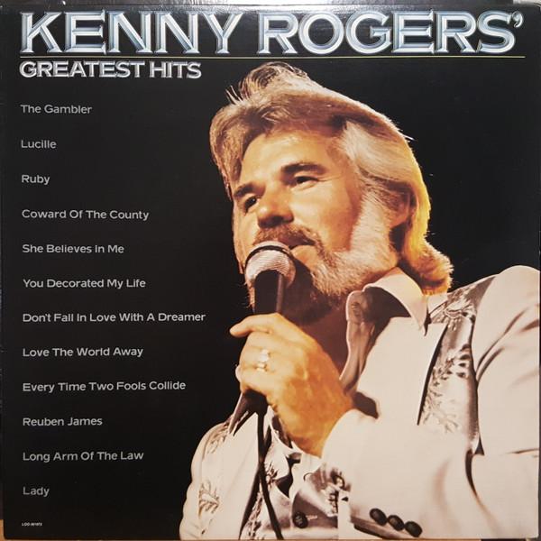 

LP Record KENNY ROGERS Greatest Hits LOO501072 Liberty 1980 Canada Rock Used