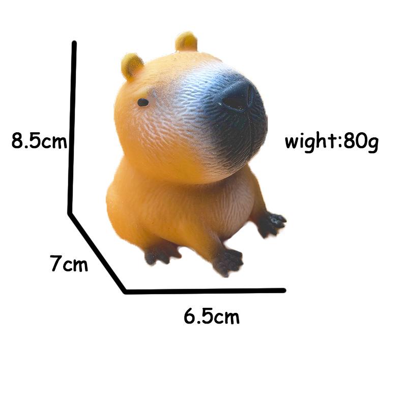 Kapibara Pinch Le Capybara Jun Decompress And Vent Quickly Rebound Animal Pinch Toy
