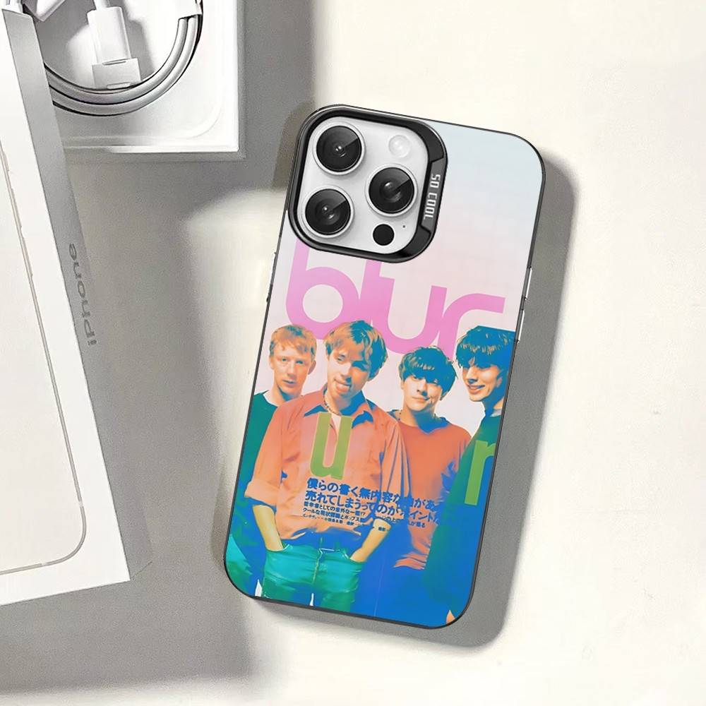 

Rock Band B-Blur Colorful Phone Case For IPhone 17 16 15 14 13 12 11 Pro Max Plus Matte Cover iPhone 17 Air