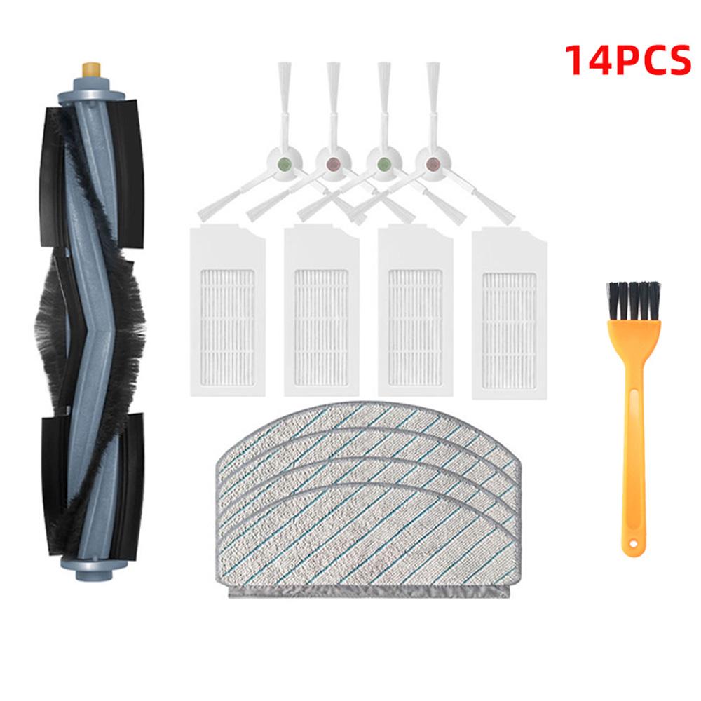 Compatible For ( ECOVACS  X1 PLUS / T10 /T10 PLUS ) Parts Main Side Brush Hepa Filter Mop Rag Wipe Dust Bag Accessories