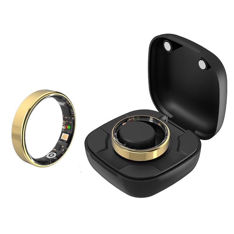 Cross-Border Bestseller Smart Ring: Heart Rate, Blood Oxygen, Sleep Monitoring, Waterproof, Remote Photo & Video Control.