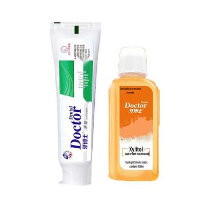 Dr. Toothpaste Herbal Toothpaste & Mouthwash Set