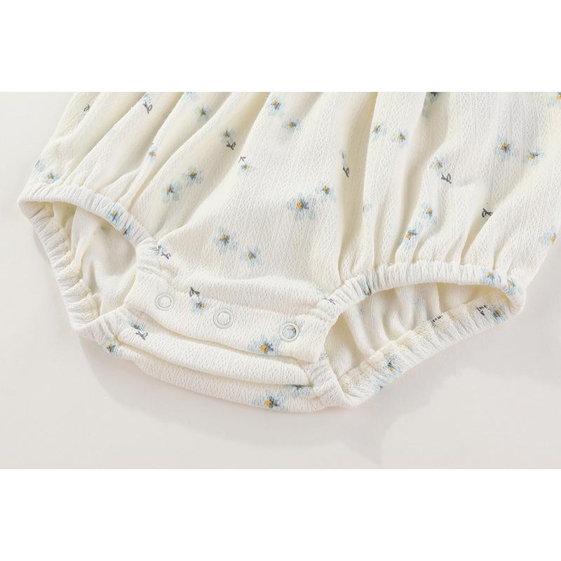 Baby Girl Sets Cotton Bodysuit +Headband Short Sleeve 6-24Months Cute Newborn Baby Girl Clothes Print