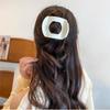 Matte Hair Claw Clip Flat Hair Barrettes New Hairpin  For Women