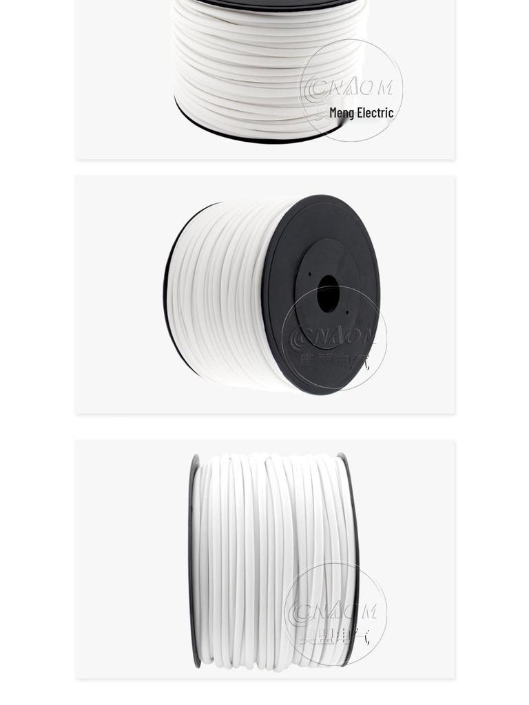 Plum Blossom Wire Marker Gear Sleeve for 0.5-25mm² Cables (Smooth Surface)