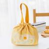 Japanese Style Pattern Cooler Lunch Box Portable Insulated Canvas Lunch Bag Thermal Food Picnic Lunch Bags For Women Kid