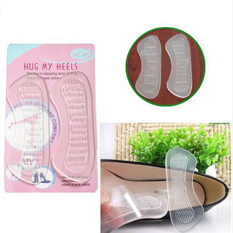 1 paar hinten Fuß unsichtbare AntiRutschHighHeel Kissen Ferse Schuhe