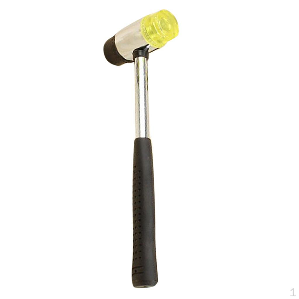 Mallet Rubber Hammers Double Sided Repair Tools DIY Lightweight