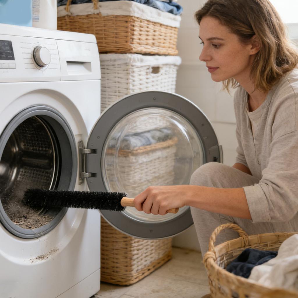 Dryer Vent Cleaner Kit Compatible With Most Vacuum Cleaner, Dryer Lint Brush And Vacuum Hose Attachment With Universal Connector, Quickly Lint Remover