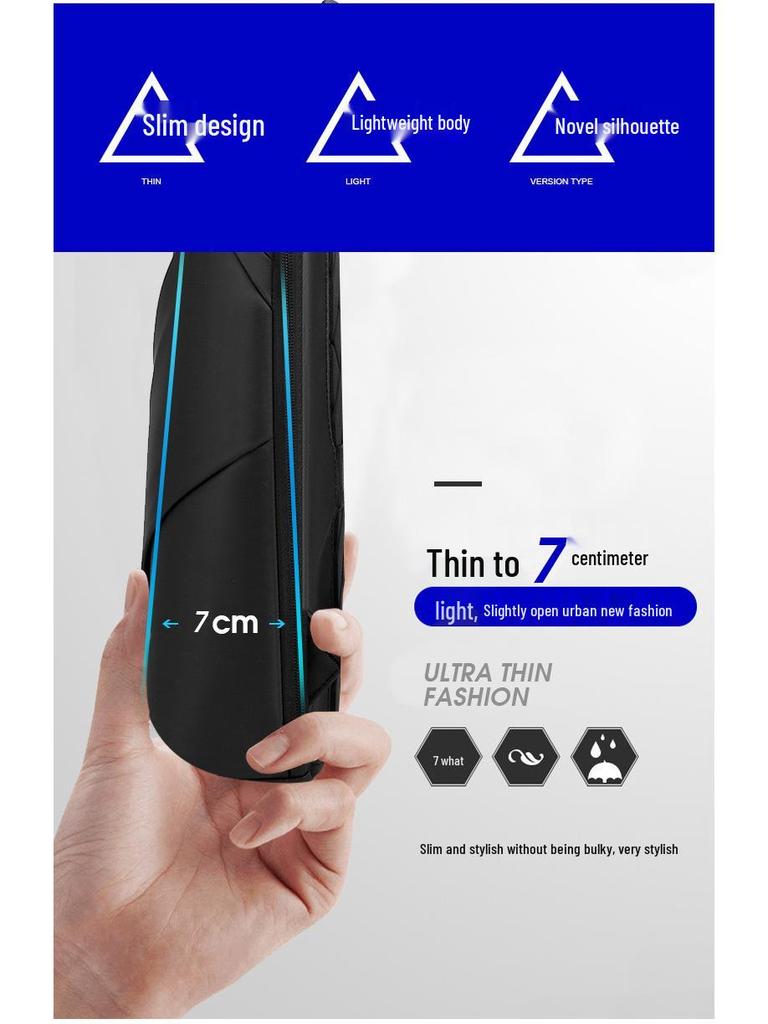 Ultra-thin Waterproof Backpack for Men and Women - High-End Travel, Fashion, Business, and Commuting.