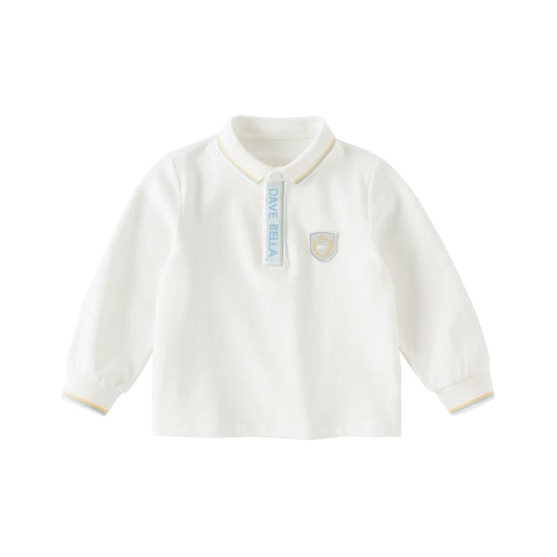 DAVE&BELLA Boys' Long-Sleeve Polo Shirt