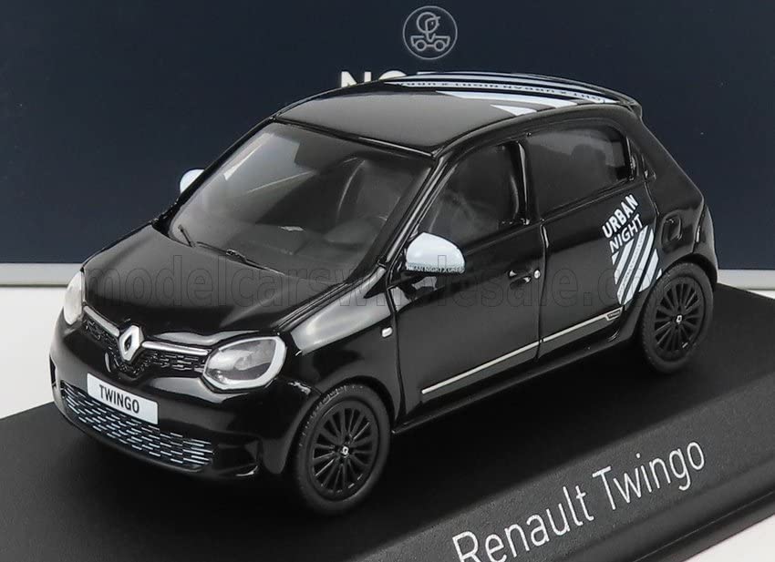 NOREV Renault Twingo Mini Car Renault TWINGO URBAN NIGHT 2021 1/43 (Black) [Item]