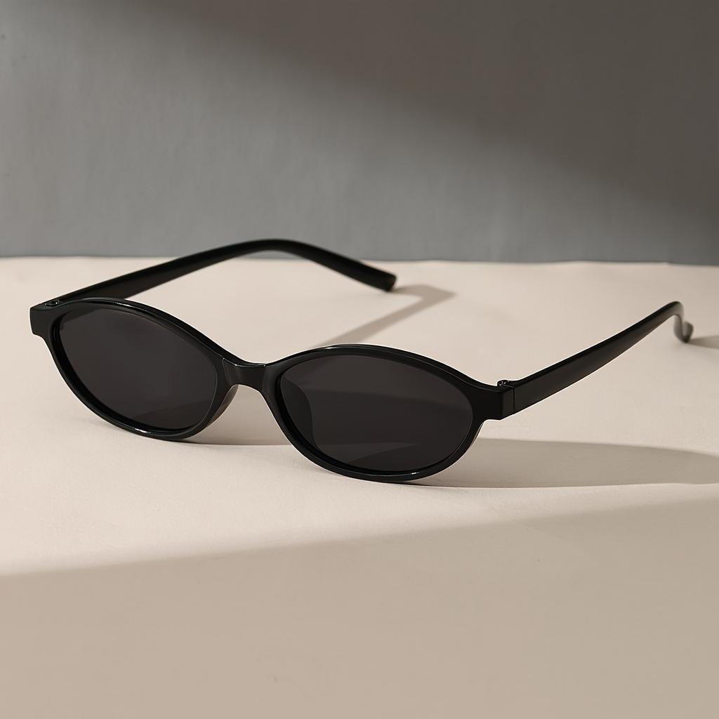 Damen Vintage Klassischer Ovaler Rahmen Modische Brille, Trendige Schutzbrille Geeignet für Tägliche Ausflüge, Urlaube, Strandpartys
