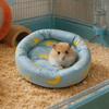 Breathable Hamster Nest Mat Round Guinea Pig Bed Small Pet Litter Mat  for Guinea Pig Rabbit