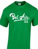 Bel Air 53 Tail Script T-Shirt 1953 American Lowrider Car Tee All Colors