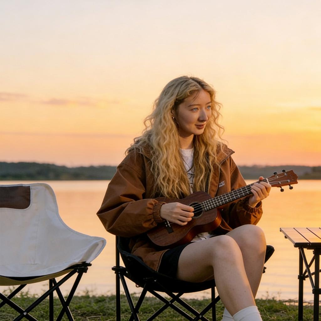 Oversized Folding Chair Portable Fishing Picnic Gear  Stool Sketching Camping Foldable Oxford Cloth  Beach Small Horse Chairs