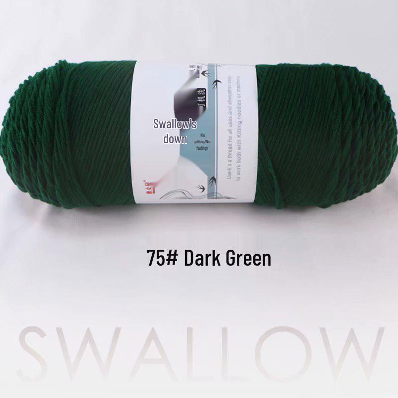 4 Liang Five-Strand Yarn: Cotton-Wool Medium-Thick Knitting Yarn for DIY Scarves and Shawls