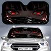 Anime Girl Eye Sun Visor Foldable Aluminum Foil Car Windshield Sun Shade - UV Protection & Heat Insulation Visor
