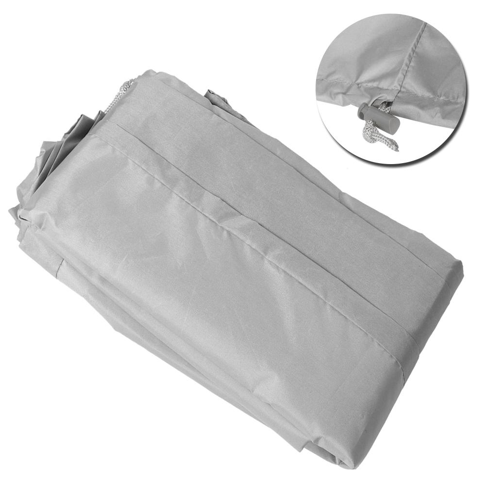 Waterproof Deck Box Cover UV Protection Storage Box Protective Cover for Outdoor Courtyard Garden Supplies