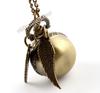 Harry Potter Snitch Pocket Watch Necklace, Harry Potter Multicolor Retro Pocket Watch, Foreign Trade