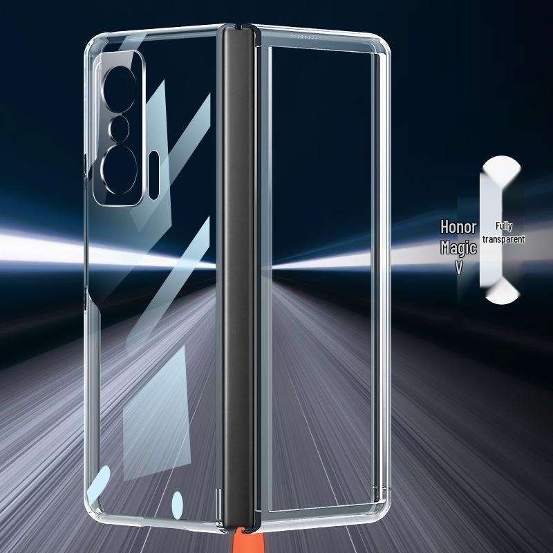 

Ультратонкий прозрачный складной чехол для телефона Honor MagicV5 с полной защитой объектива Honor Magic V3 (Front + Back Full Set)