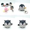 Cute Penguin Plush Toy Key Chain Pendant Soft Stuffed Doll For Baby Kids