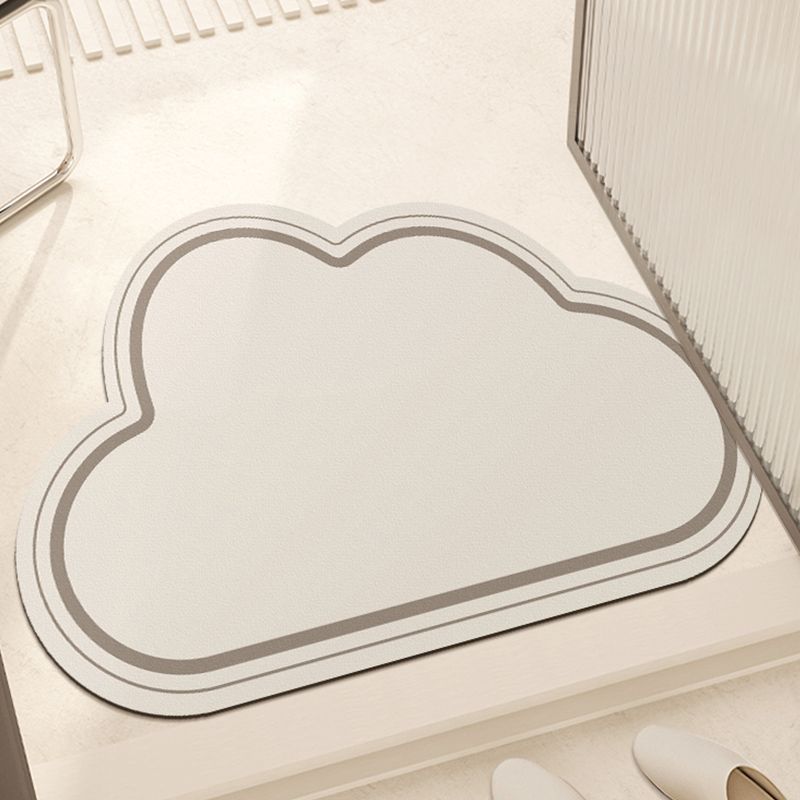Bathroom Soft Diatom Mud Floor Mat Toilet Toilet Non-slip Foot Mat Household Water Absorption Quick Drying Anti-drop Soft Mat
