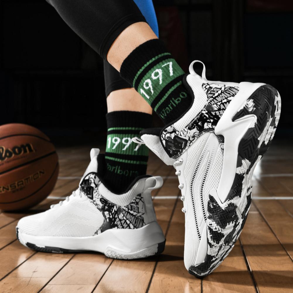 Basketball Shoes Boys Shoes Sports Casual Mesh Running Basketball Shoes