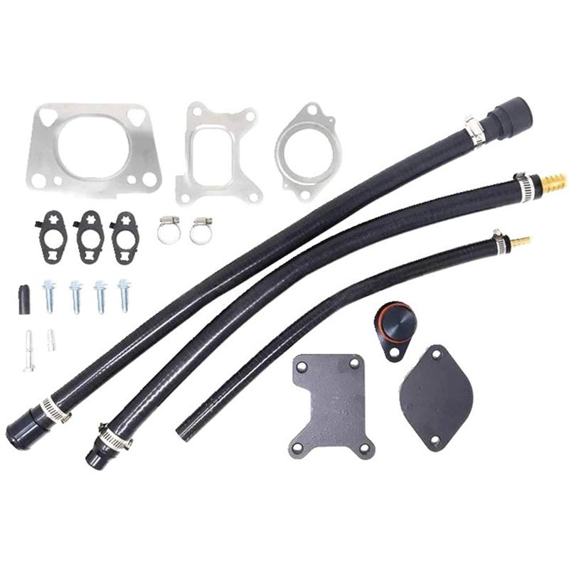 For 2017- EGR Valve Kit Billet Intake Plate 6.6L Duramax L5P EGR Valve